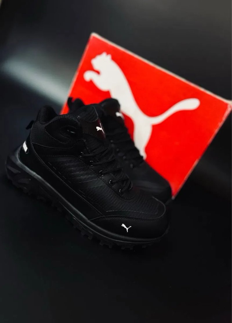 Чоловічі зимові черевики пума Якісні водонепроникні ботінки Боти puma waterproof Gore-tex +3 -31 Найкраще зимове взуття по доступній ціні — фото 6