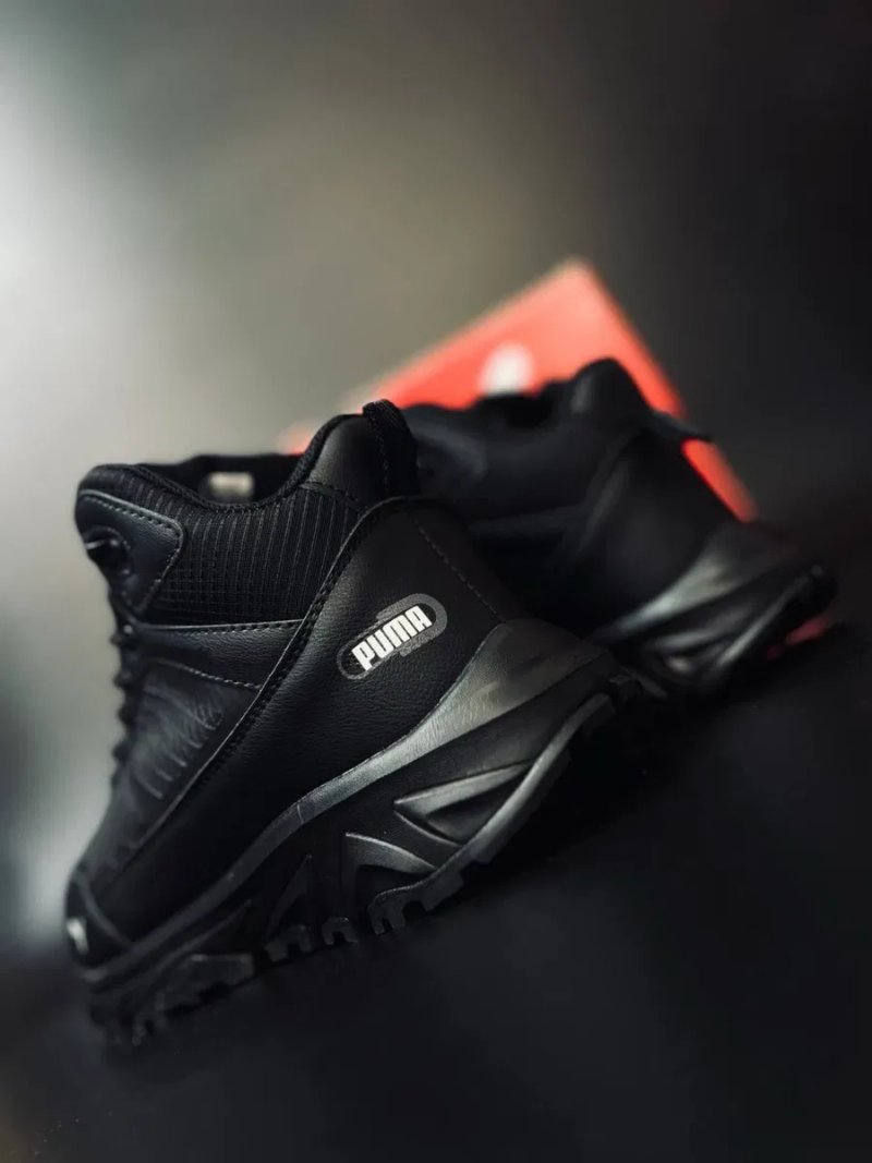 Чоловічі зимові черевики пума Якісні водонепроникні ботінки Боти puma waterproof Gore-tex +3 -31 Найкраще зимове взуття по доступній ціні — фото 7