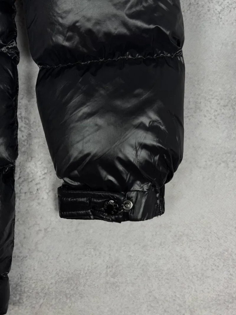 Чоловічий пуховик Moncler чорний | Зимова куртка | Стильний пуховик — фото 6