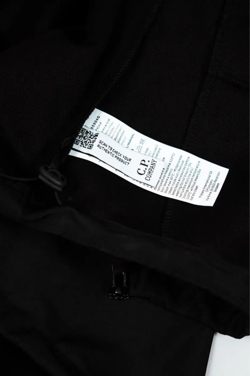 Чоловічий Softshell C.P Company чорний/ вітровка сп компані чорна з лінзами/ софтшелл сіпі компані — фото 8