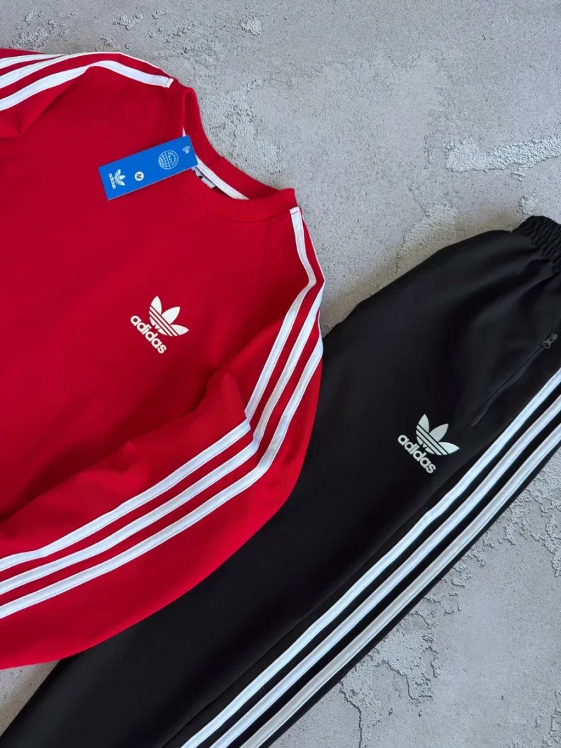 Чоловічий спортивний костюм адідас Adidas [xs-3xl] + шкарпетки в подарунок! — фото 6