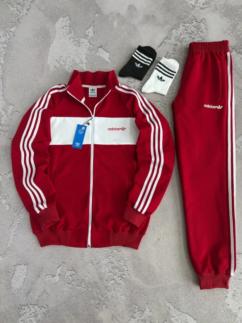 Чоловічий спортивний костюм адідас Adidas [XS,S,M,L,XL,XXL,XXXL] + шкарпетки в подарунок! — фото 4