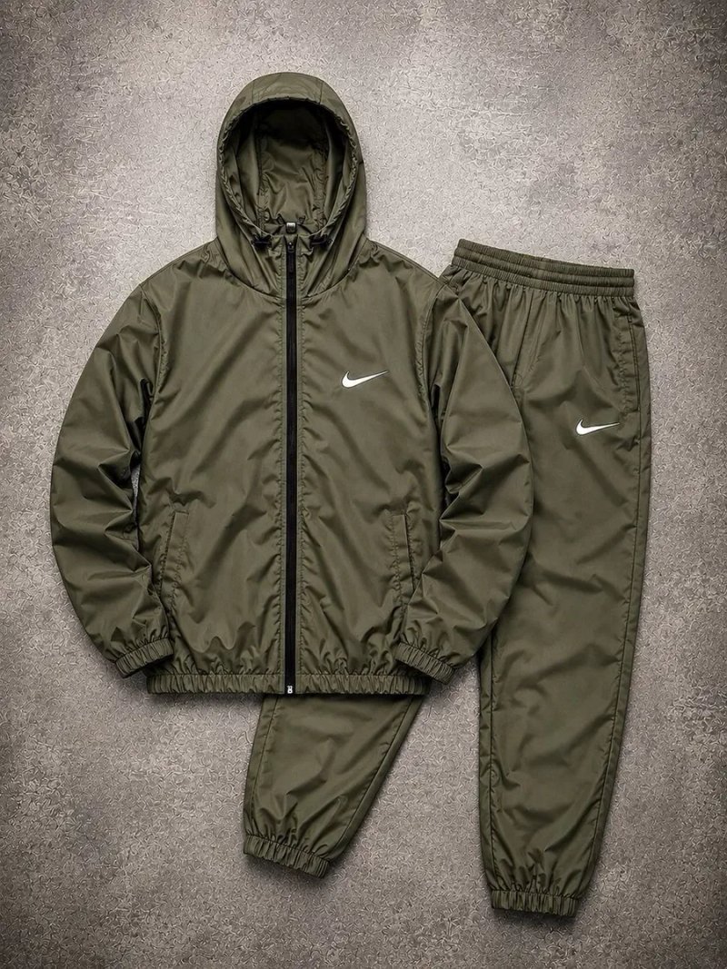 Чоловічий спортивний костюм Nike вітровка + штани весна осінь — фото 2