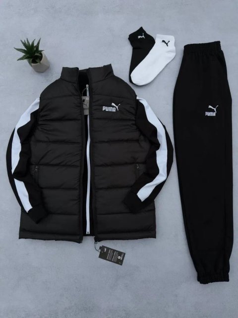 Чоловічий спортивний костюм пума набір Puma [S,M,L,XL,XXL] + шкарпетки в подарунок!