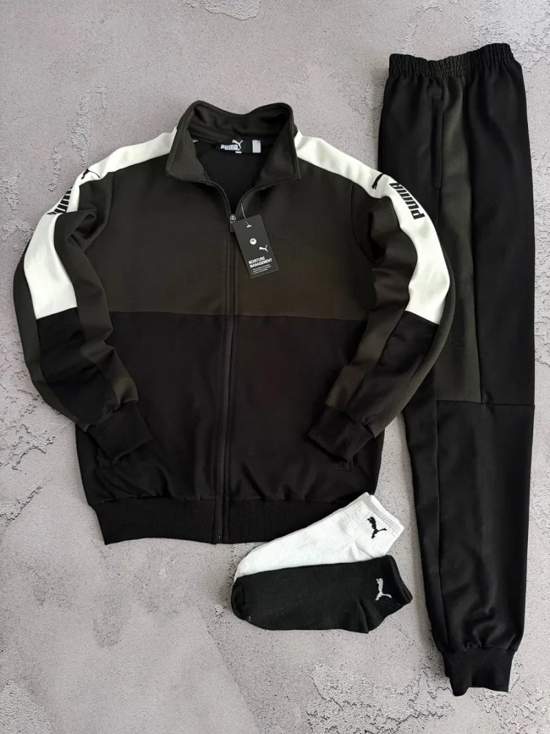 Чоловічий спортивний костюм пума Puma [S,M,L,XL,XXL] + шкарпетки в подарунок! — фото 3