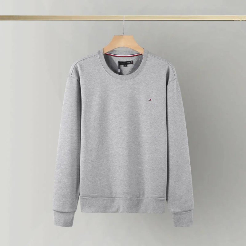 Чоловічий світшот Tommy Hilfiger кофта M L XL XXL білий чорний сірий синій — фото 3