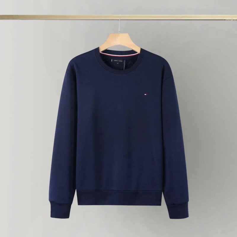 Чоловічий світшот Tommy Hilfiger кофта M L XL XXL білий чорний сірий синій — фото 4