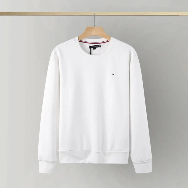 Чоловічий світшот Tommy Hilfiger кофта M L XL XXL білий чорний сірий синій — фото 6