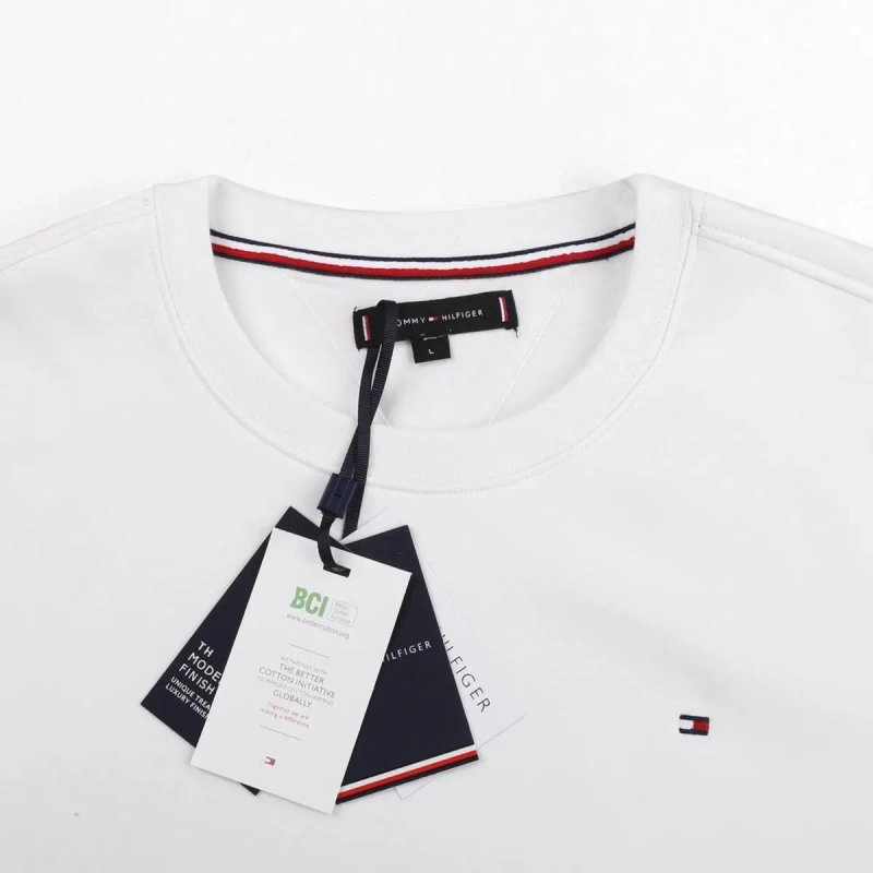 Чоловічий світшот Tommy Hilfiger кофта M L XL XXL білий чорний сірий синій — фото 7