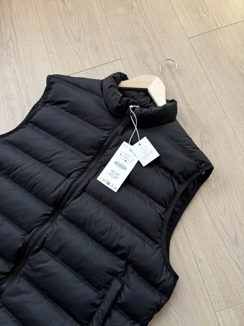 Чоловічий Жилет Zara Padded Vest Оригінал Куртка Ветровка Жилетка Мужская Ветровка Черная Чорна Зара — фото 6