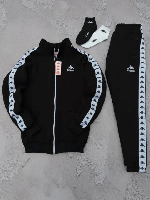 Чоловічий зимовий спортивний костюм каппа Kappa [S,M,L,XL,XXL] + шкарпетки в подарунок!