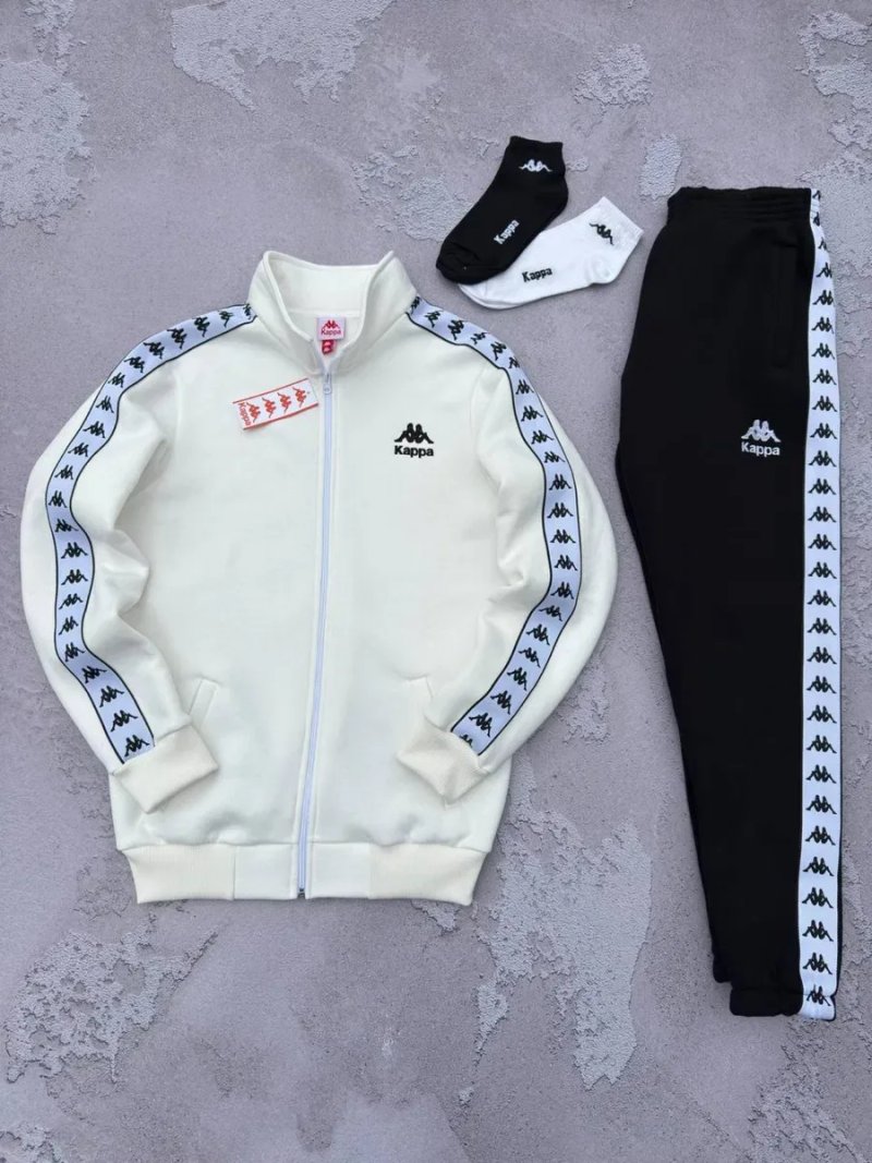 Чоловічий зимовий спортивний костюм каппа Kappa [S,M,L,XL,XXL] + шкарпетки в подарунок! — фото 2