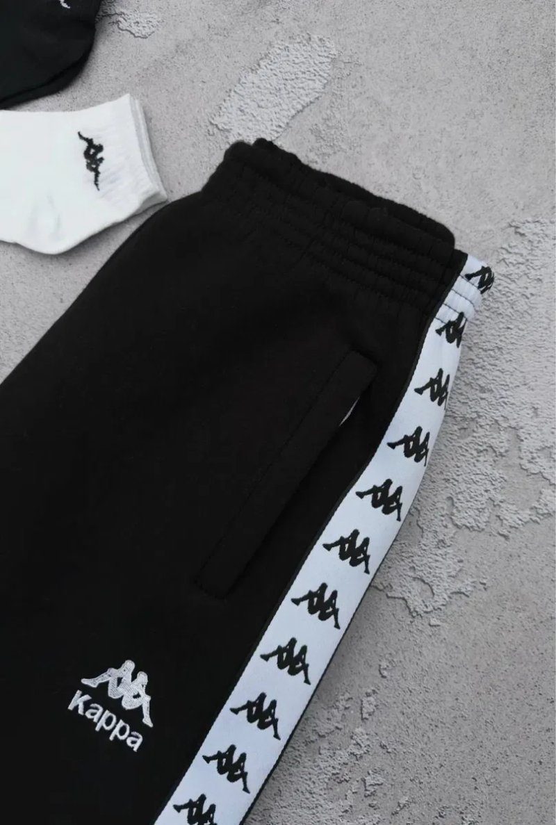 Чоловічий зимовий спортивний костюм каппа Kappa [S,M,L,XL,XXL] + шкарпетки в подарунок! — фото 8