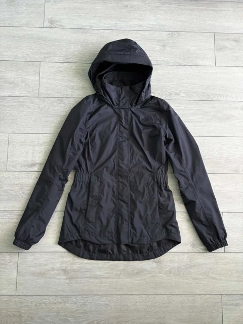 Чорна Легка Куртка З Капюшоном Зе Норт Фейс ТНФ The North Face Black TNF Size XS ХС Жіноча Вітровка Вітрівка Черная Ветровка Оригінал
