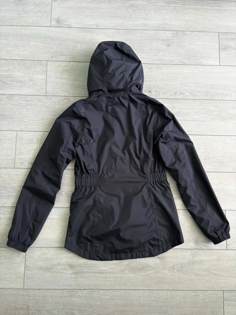 Чорна Легка Куртка З Капюшоном Зе Норт Фейс ТНФ The North Face Black TNF Size XS ХС Жіноча Вітровка Вітрівка Черная Ветровка Оригінал — фото 2