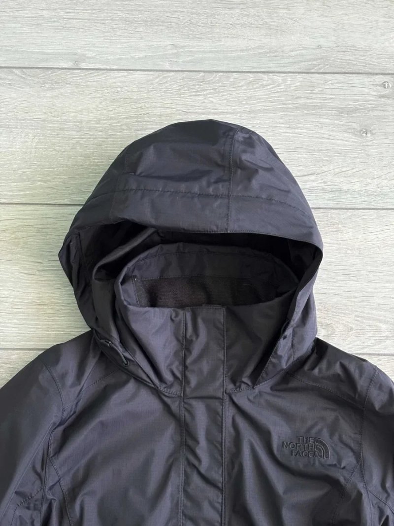 Чорна Легка Куртка З Капюшоном Зе Норт Фейс ТНФ The North Face Black TNF Size XS ХС Жіноча Вітровка Вітрівка Черная Ветровка Оригінал — фото 3