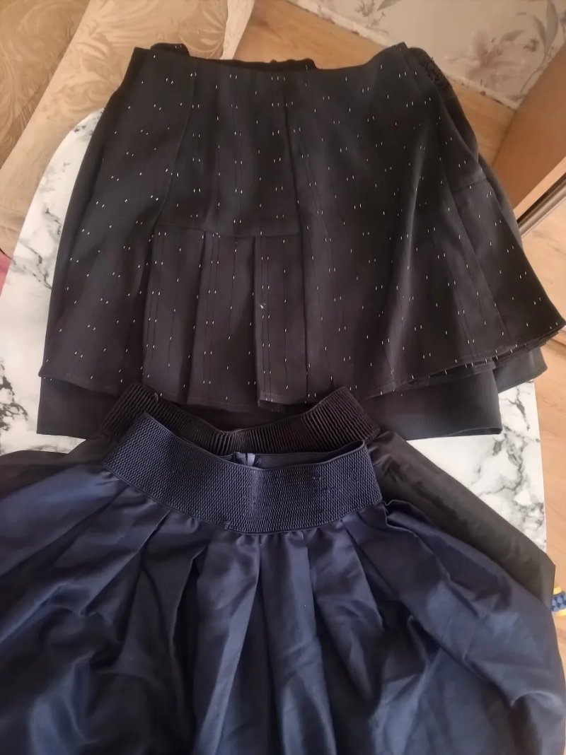 🖤 Чорна пишна спідниця | ідеальна для осіннього образу 🍂 Продам стильну чорну спідницю з широким еластичним поясом 🖤 — фото 5