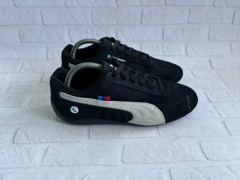 Чорні Чоловічі Кросівки Пума БМВ Puma BMW Motorsport Speed Cat Size 41 Розмір Черные Мужские Кроссовки Культова Модель Гоночного ВзуттяОригінал