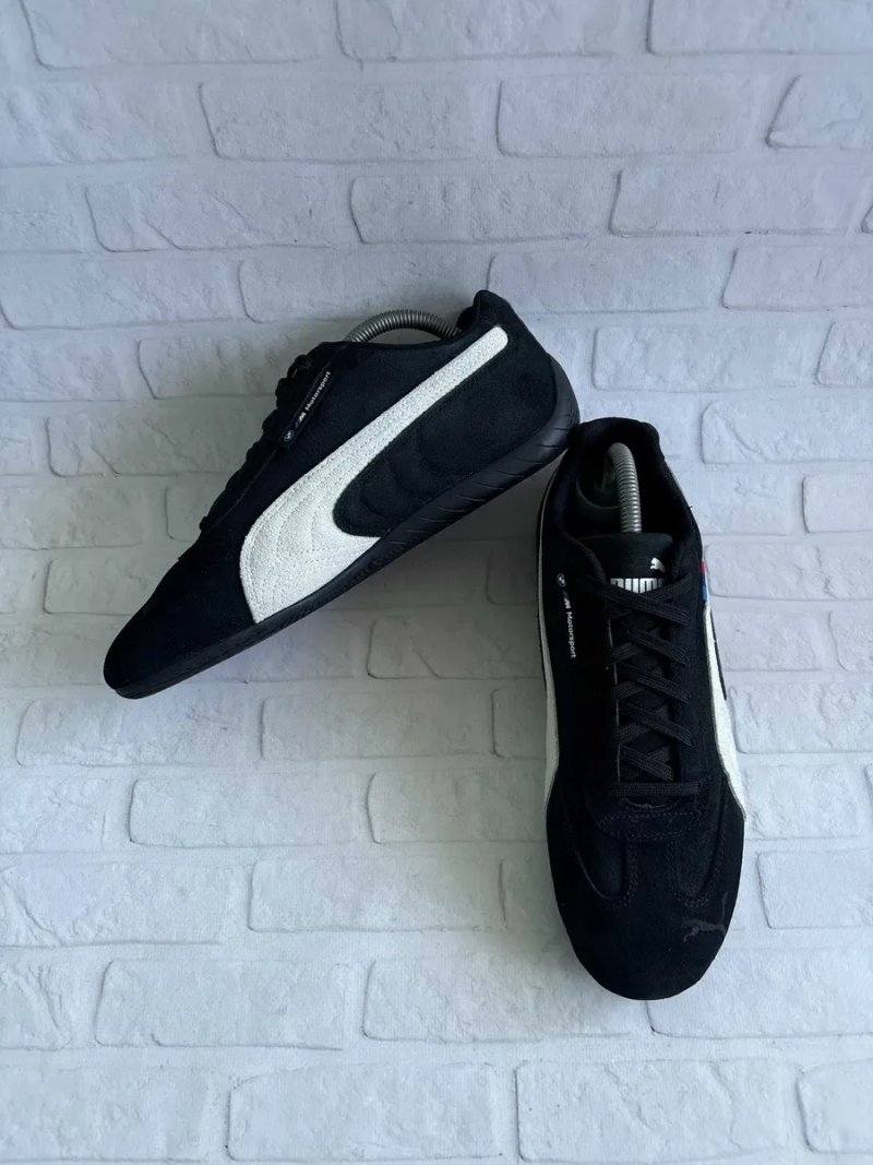 Чорні Чоловічі Кросівки Пума БМВ Puma BMW Motorsport Speed Cat Size 41 Розмір Черные Мужские Кроссовки Культова Модель Гоночного ВзуттяОригінал — фото 4