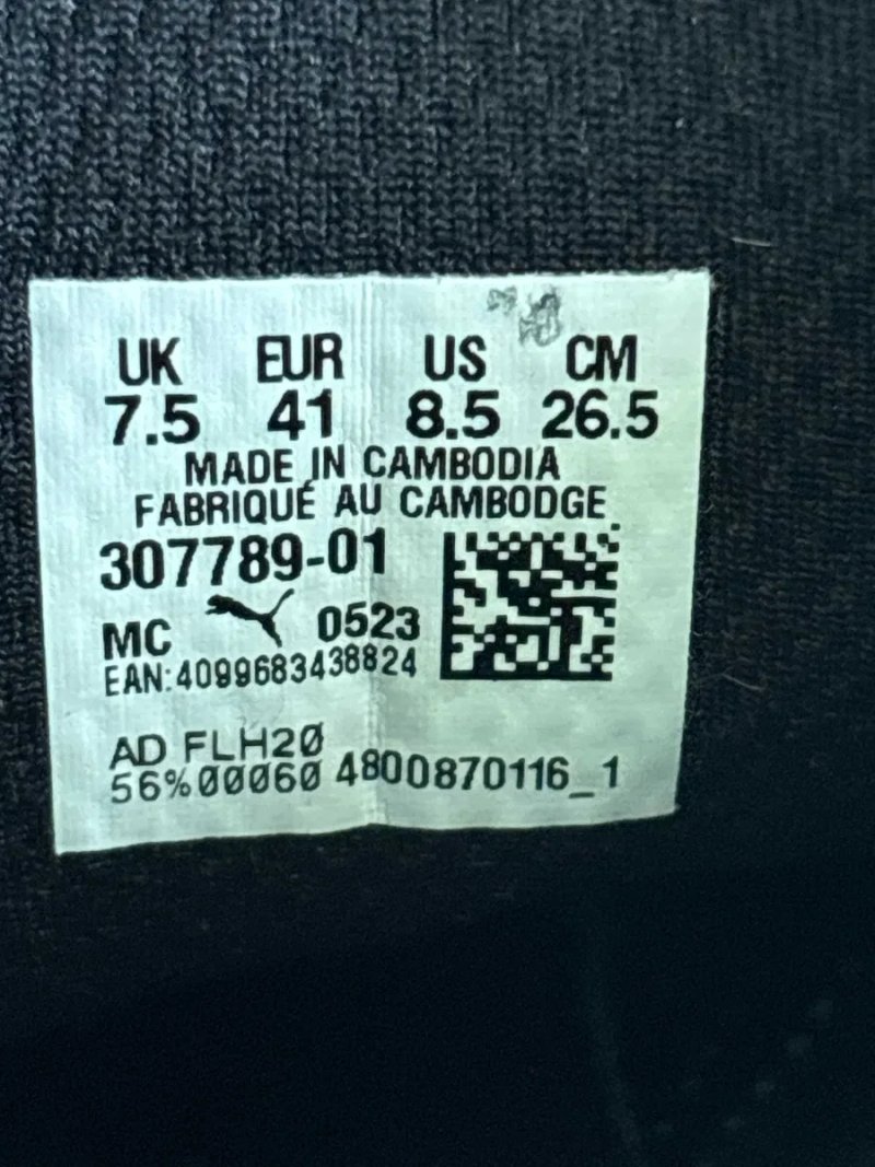 Чорні Чоловічі Кросівки Пума БМВ Puma BMW Motorsport Speed Cat Size 41 Розмір Черные Мужские Кроссовки Культова Модель Гоночного ВзуттяОригінал — фото 8