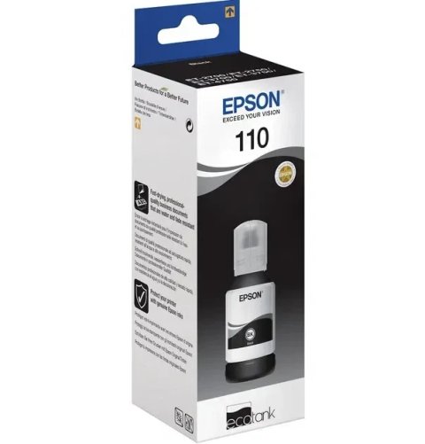 Чорнила Epson 110 XL Black, 120 мл