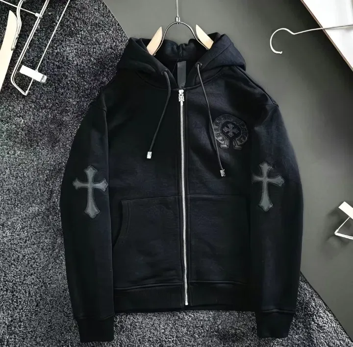 Chrome hearts zip hoodie — фото 2