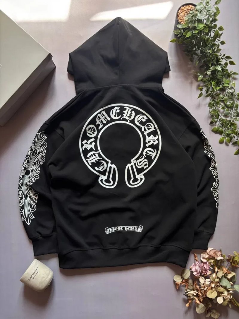 Chrome Hearts Зіп-Худі/ Чоловіче зіп худі в двох кольорах Хром Хартс/Chrome Hearts Зип-Худи/ Мужской зоп худые в двух цветах Хром Хартс — фото 2