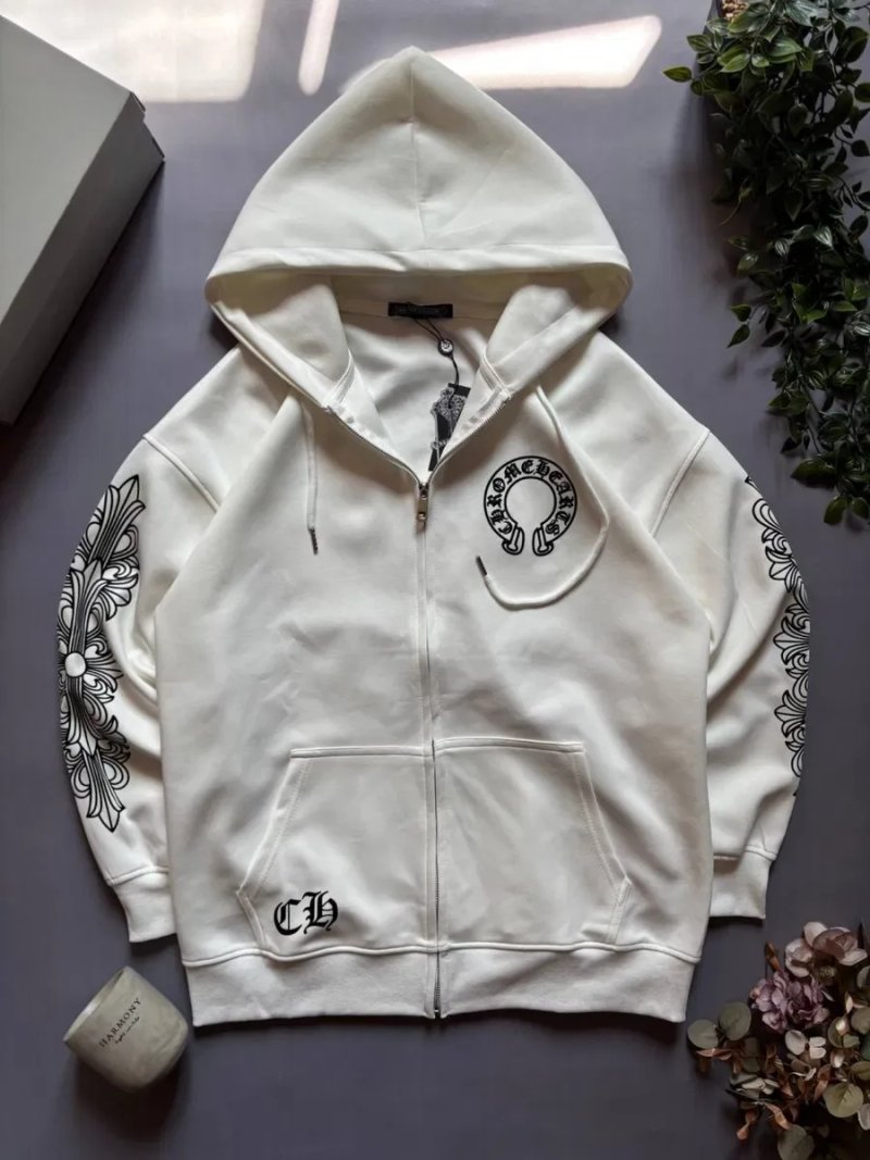 Chrome Hearts Зіп-Худі/ Чоловіче зіп худі в двох кольорах Хром Хартс/Chrome Hearts Зип-Худи/ Мужской зоп худые в двух цветах Хром Хартс — фото 3
