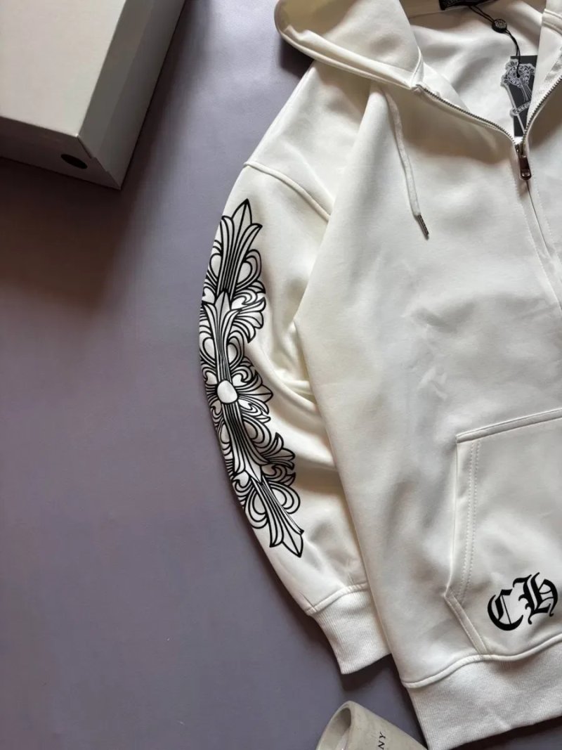 Chrome Hearts Зіп-Худі/ Чоловіче зіп худі в двох кольорах Хром Хартс/Chrome Hearts Зип-Худи/ Мужской зоп худые в двух цветах Хром Хартс — фото 4
