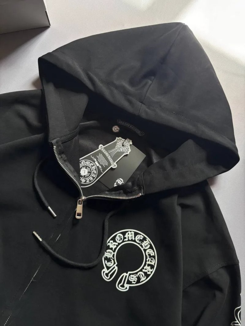 Chrome Hearts Зіп-Худі/ Чоловіче зіп худі в двох кольорах Хром Хартс/Chrome Hearts Зип-Худи/ Мужской зоп худые в двух цветах Хром Хартс — фото 5