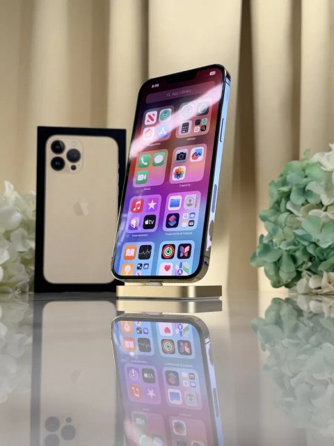 Чудовий iPhone 13 Pro Max Gold iOS 17 в Оригіналі! (Магазин Гарантія)