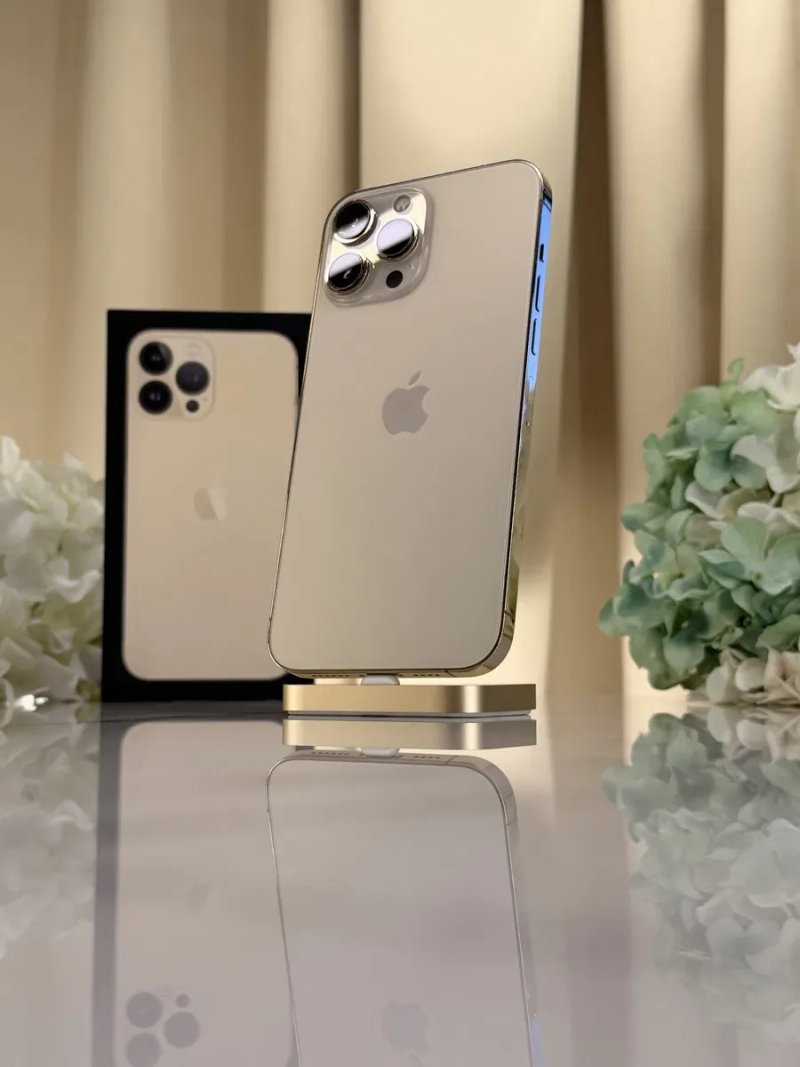 Чудовий iPhone 13 Pro Max Gold iOS 17 в Оригіналі! (Магазин Гарантія) — фото 5