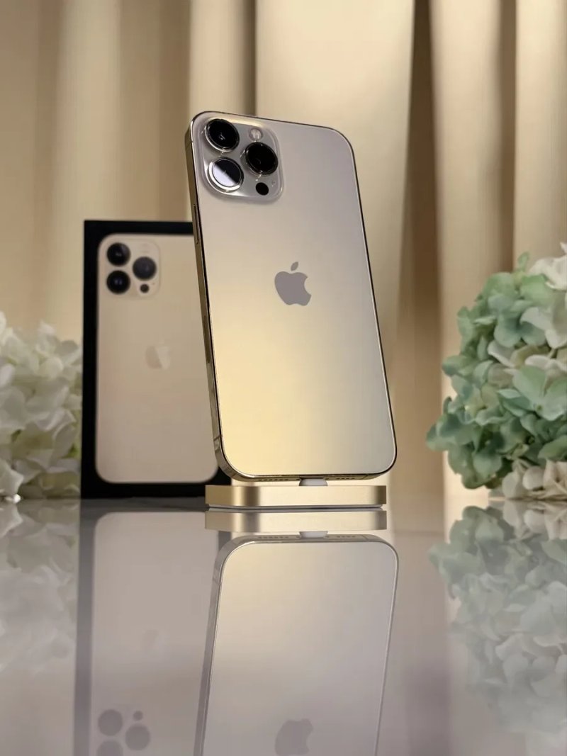Чудовий iPhone 13 Pro Max Gold iOS 17 в Оригіналі! (Магазин Гарантія) — фото 6
