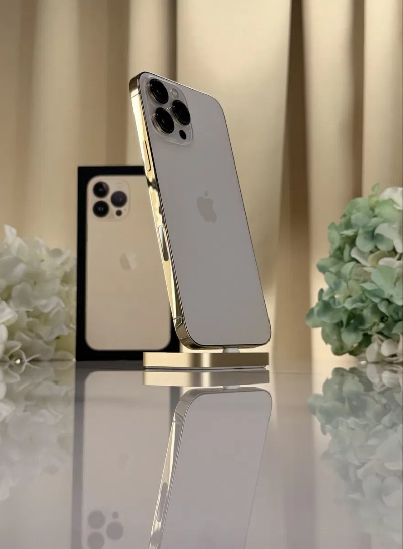 Чудовий iPhone 13 Pro Max Gold iOS 17 в Оригіналі! (Магазин Гарантія) — фото 7