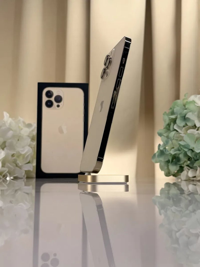 Чудовий iPhone 13 Pro Max Gold iOS 17 в Оригіналі! (Магазин Гарантія) — фото 8