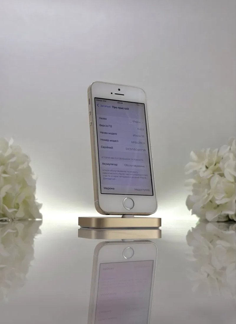 Чудовий iPhone SE 1 32GB Neverlock 100%АКБ Gold (Магазин Гарантія) — фото 4