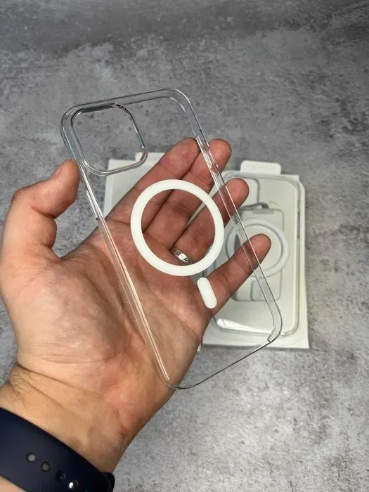 Clear Case MagSafe iPhone 12 Pro Max | 12 Pro | 12 | Animation | Прозорий чохол Прозрачный чехол анимация | не жовтіє — фото 4