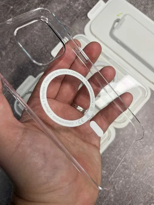 Clear Case MagSafe iPhone 15 Pro Max | 15 Pro | 15 | Animation | Прозорий чохол Прозрачный чехол анимация | не жовтіє — фото 6