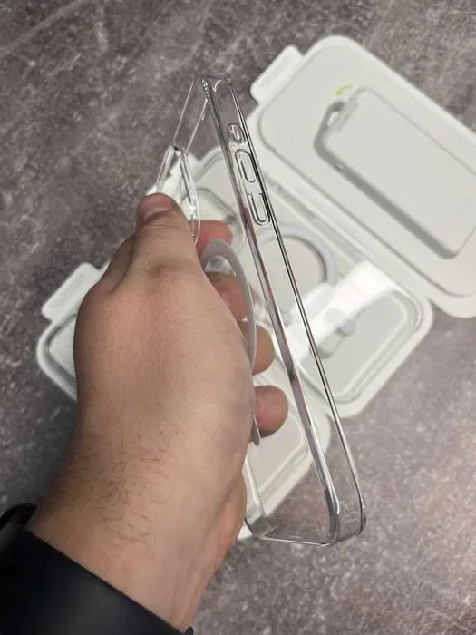 Clear Case MagSafe iPhone 15 Pro Max | 15 Pro | 15 | Animation | Прозорий чохол Прозрачный чехол анимация | не жовтіє — фото 7