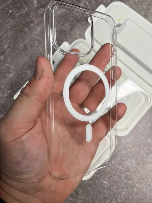Clear Case MagSafe iPhone 15 Pro Max | 15 Pro | 15 | Animation | Прозорий чохол Прозрачный чехол анимация | не жовтіє — фото 8
