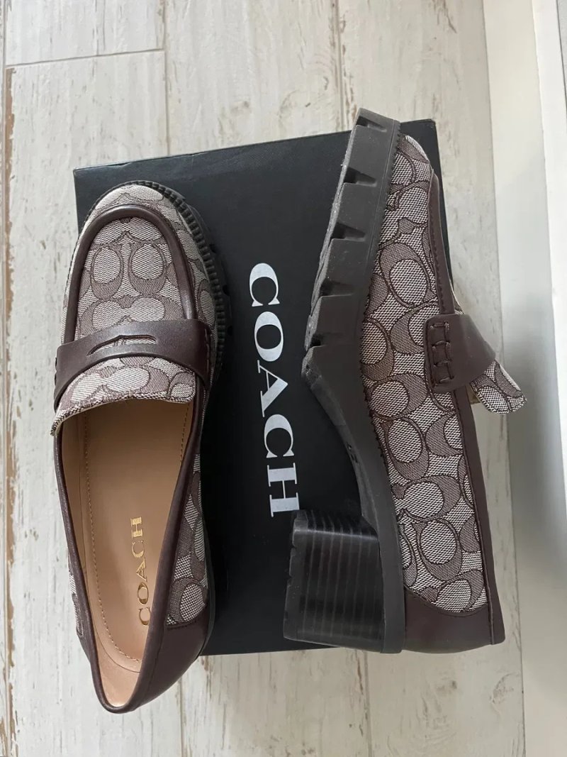 COACH Cora Lofer туфли лоферы оригинал кожа р 39,5-40 — фото 4