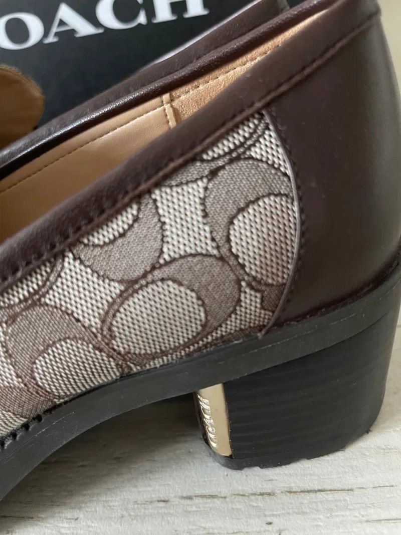 COACH Cora Lofer туфли лоферы оригинал кожа р 39,5-40 — фото 6