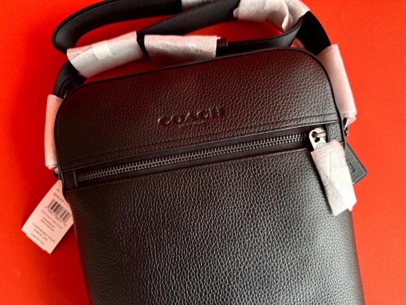 COACH HOUSTON ОРИГІНАЛ USA чоловіча шкіряна сумка через плече кроссбоді — фото 2
