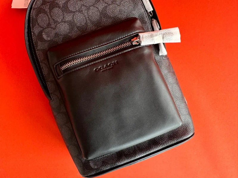 COACH WEST PACK ОРИГІНАЛ USA чоловіча сумка міні рюкзак через плече — фото 2