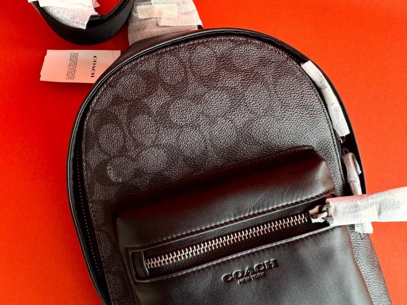 COACH WEST PACK ОРИГІНАЛ USA чоловіча сумка міні рюкзак через плече — фото 3