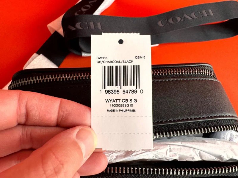 COACH WYATT ОРИГІНАЛ USA чоловіча сумка через плече кроссбоді — фото 8