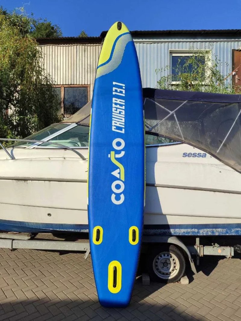 COASTO CRUISER 13'1 398см САП доска SUP дошка 2 СЛОЯ борд board Paddle SUP дошка 2 шари слоя доска надувна Stand Up Paddle board борд SUB SAP надувная — фото 4