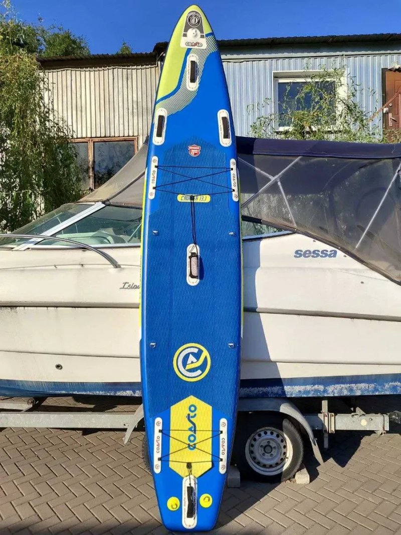 COASTO CRUISER 13'1 398см САП доска SUP дошка 2 СЛОЯ борд board Paddle SUP дошка 2 шари слоя доска надувна Stand Up Paddle board борд SUB SAP надувная — фото 5