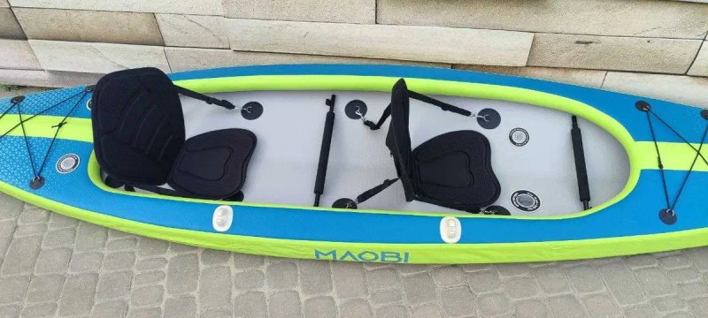 Coasto Maobi Байдарка 2 шари надувной КАЯК сап sup board дошка SUP дошка 2 шари слоя САП доска надувна Stand Up Paddle board борд SUB SAP надувная — фото 2
