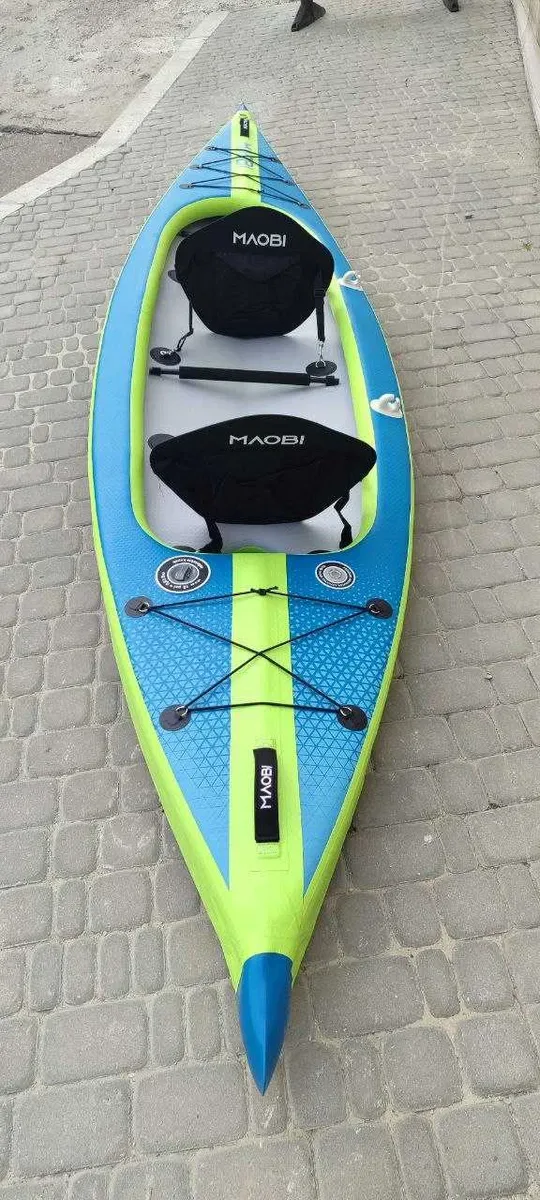 Coasto Maobi Байдарка 2 шари надувной КАЯК сап sup board дошка SUP дошка 2 шари слоя САП доска надувна Stand Up Paddle board борд SUB SAP надувная — фото 4